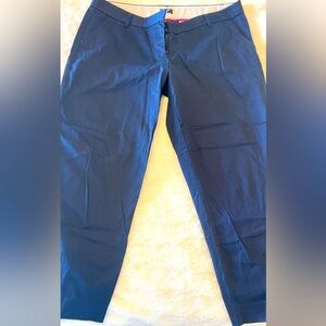 J.Crew dark navy blue (stretch) slacks. Perfect condition! Size 12